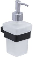 Дозатор для жидкого мыла Allen Brau Infinity 6.21006-31 Черный матовый