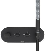 Смеситель для душа Bossini Apice Z00523.073 с термостатом Черный матовый