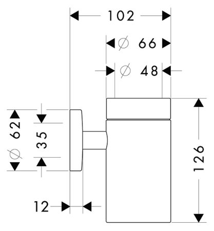 Стакан Hansgrohe Logis 