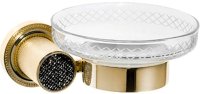 Мыльница Boheme Royal Cristal 10923-G-B Золото