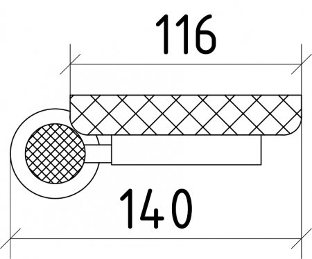 Мыльница Boheme Royal Cristal 10923-G-B Золото 