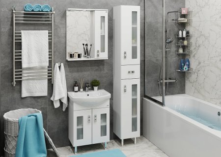 Тумба с раковиной Onika Кристалл 55.18 ver. Балтика 