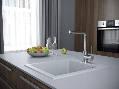 Смеситель Paulmark Honner Ho212018-CR для кухонной мойки, хром 