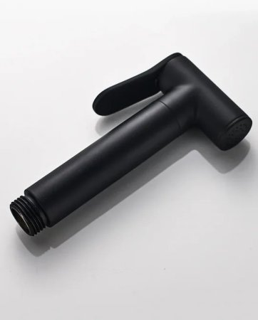 Гигиенический душ со смесителем ALMAes Benito AL-859-05 Черный матовый 