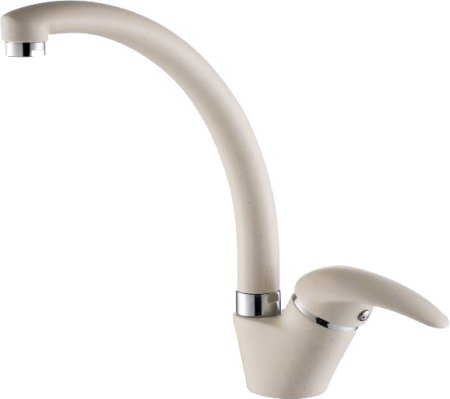 Смеситель для кухонной мойки Paulmark Holstein Ho212012-331 белый 