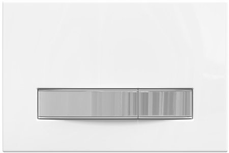 Инсталляция Berges Atom 410 040341 для унитаза с Белой Хром глянец клавишей смыва 