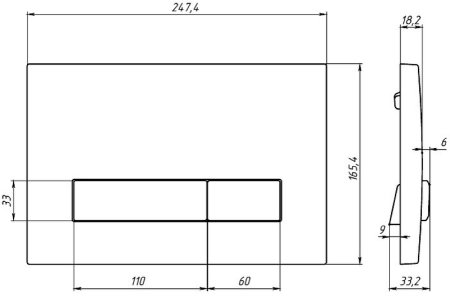 Инсталляция Berges Atom 410 040341 для унитаза с Белой Хром глянец клавишей смыва 