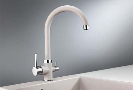 Смеситель Granula GR-2168 для кухонной мойки, антик 