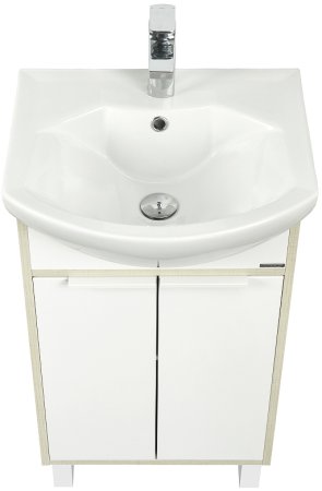 Тумба под раковину Aquaton Рико 50 1A212401RIB90 Белый Ясень фабрик 