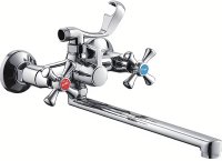 Смеситель для ванны Frap H732 F22732-B универсальный Хром