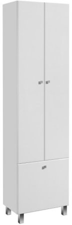 Шкаф пенал Aquaton Симпл 54 1A137403SL010 Белый 