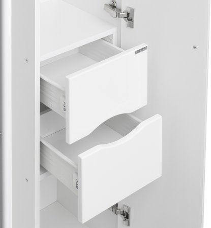 Шкаф пенал Aquaton Симпл 54 1A137403SL010 Белый 