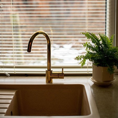 Смеситель для кухни Paini Cox 78OT572LMKM Золото PVD 