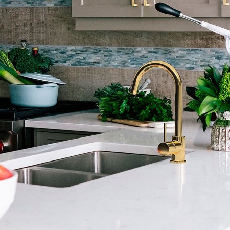 Смеситель для кухни Paini Cox 78OT572LMKM Золото PVD 