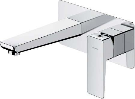 Смеситель Omnires Parma 7415 С ВНУТРЕННЕЙ ЧАСТЬЮ, для раковины, хром 