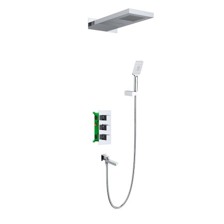 Душевой комплект Timo Petruma SX-5079/00SM с внутренней частью, хром 