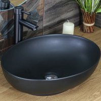 Раковина-чаша Melana 52 MLN-320316MB Черная матовая