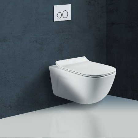 Унитаз Vincea Idea Rimless VT1-33 подвесной с сиденьем Микролифт 