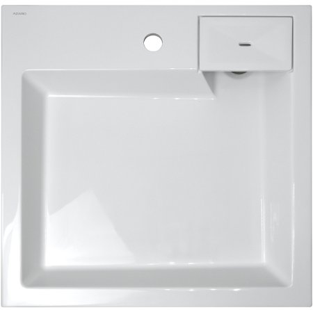 Раковина Azario Slim 60 CS00078302 на стиральную машину Белая 