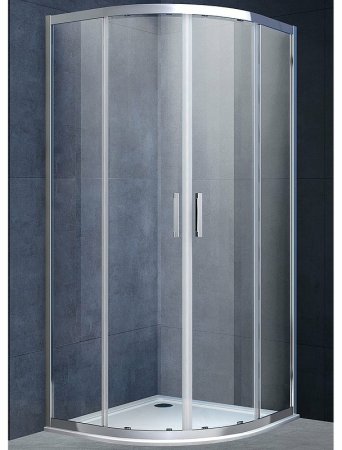 Душевой уголок Vincea Alpha 90x90 VSQ-3AL900CL профиль Хром стекло прозрачное 