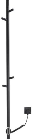 Электрический полотенцесушитель Vincea 15х140 VTD-1DBE Черный матовый 