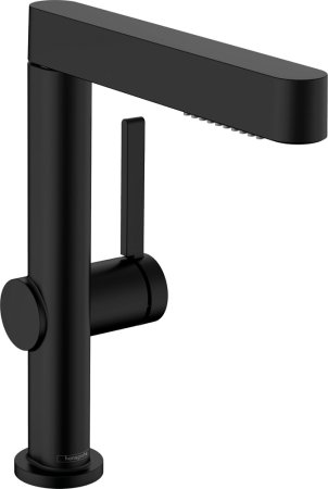 Смеситель Hansgrohe Finoris 230 76063670 для раковины, матовый черный 