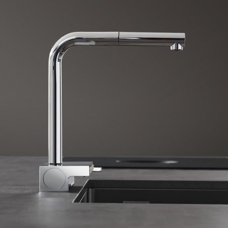 Смеситель Hansgrohe Aquno Select M81 73836000 для кухонной мойки, хром 