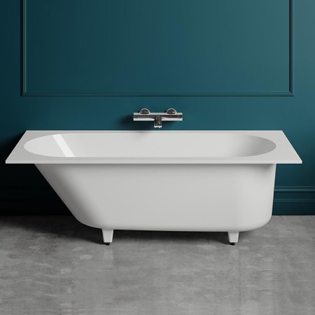 Ванна из искусственного камня Salini Ornella 180х80 102322M Белая матовая 