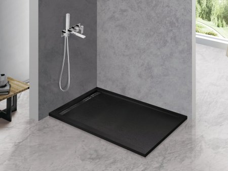 Поддон для душа Cezares TRAY-AS-AH 120х90 искусственный мрамор, черный 
