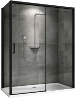 Душевой уголок Abber Komfort 170x90 AG93170B-S92B профиль Черный стекло прозрачное