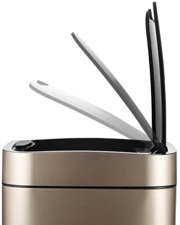 Ведро для мусора WeltWasser Rone CG 12L сенсорное 10000000879 Шампань Золото 