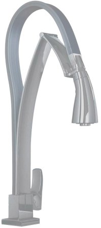Смеситель для кухни Paini Hybrid HKPA557TKKM Сталь PVD 