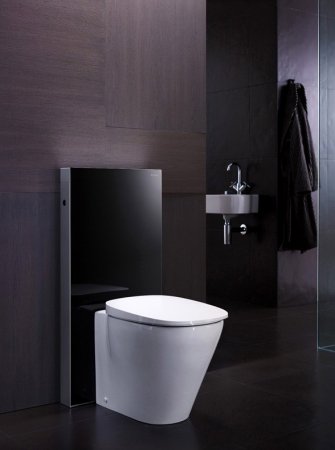 Сантехнический модуль для подвесных и напольных унитазов Geberit Monolith Plus 131.221.SJ.1 с подсве 