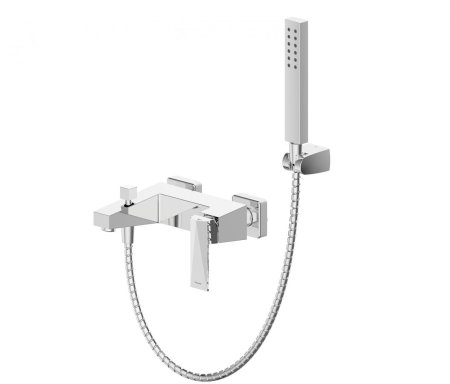 Смеситель для ванны Bravat Iceberg F676110C-B-RUS, хром 