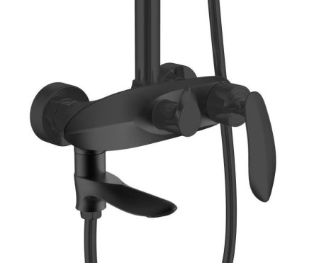 Душевая стойка Grocenberg Shower GB7001BL черный 