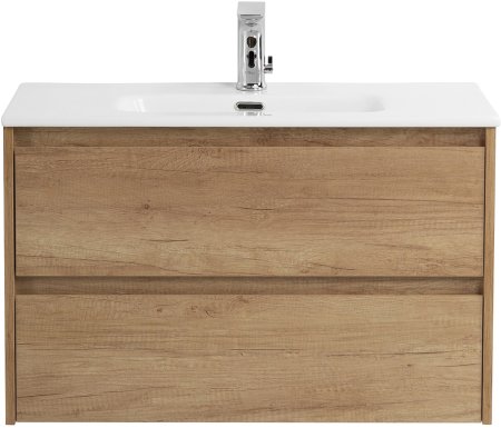 Тумба с раковиной BelBagno KRAFT 39-800/390-2C-SO-RNN Rovere Nebrasca Nature 