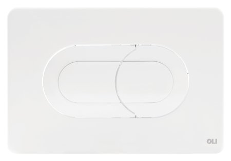 Кнопка смыва OLI Salina 640081 белая 