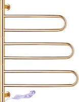 Полотенцесушитель электрический Zorg AZR HT-05 BR бронза