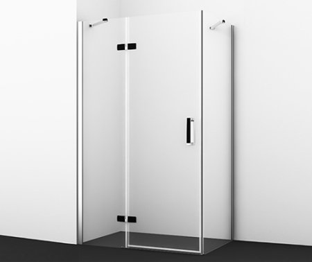 Душевой уголок WasserKRAFT Aller 10H07LB black matt, 120x90 см 