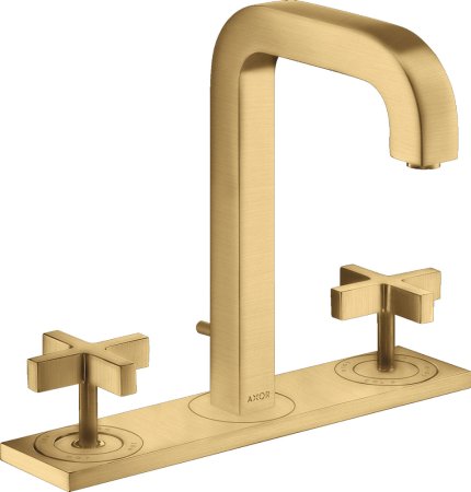 Смеситель Axor Citterio 39134250 для раковины, шлифованное золото 