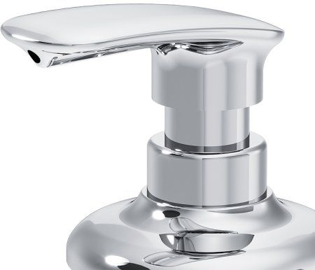 Дозатор жидкого мыла AM.PM Sensation A3036900 хром/матовое стекло 