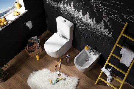 Унитаз-компакт Aquanet Cetus 