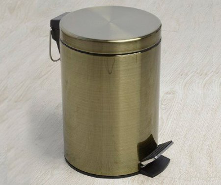 Мусорное ведро WasserKRAFT K-645 5 л, крышка с микролифтом 