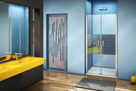 Душевая дверь в нишу Good Door Fantasy SD-100-F-CH 