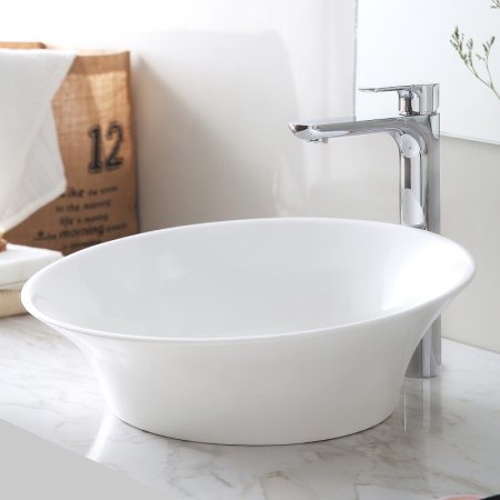 Раковина-чаша Abber Stein 46 AS2607 Белая матовая 