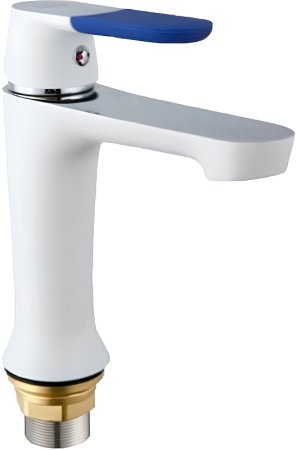 Смеситель для раковины Frap H34 F1034 Белый Хром 