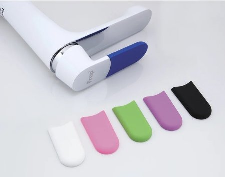 Смеситель для раковины Frap H34 F1034 Белый Хром 