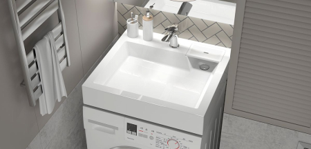 Раковина над стиральной машиной SuperSan Кари 60х55 см 