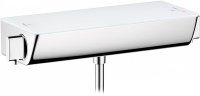 Смеситель для душа Hansgrohe Ecostat Select 13161400 с термостатом Хром Белый