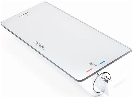 Смеситель для душа Hansgrohe Ecostat Select 13161400 с термостатом Хром Белый 